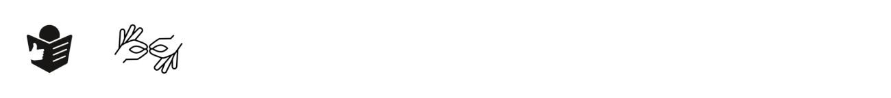 Barrierefreiheit Lesung Leichte Sprache; Dolmetschen in Gebärdensprache